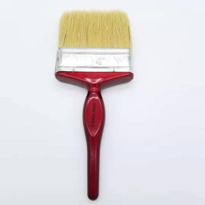 Good quality plastic handle paint brush/ black hair/ paint brush manufacturers China